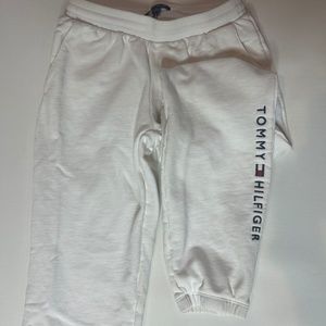 Tommy Hilfiger white sweatpants